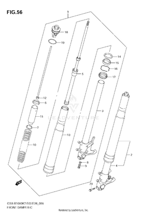 Front Damper Schematic