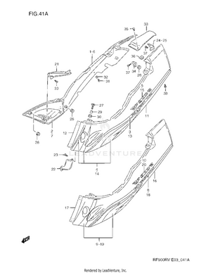 Frame Cover (model T/v) Schematic