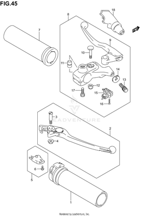 Handle Lever Schematic