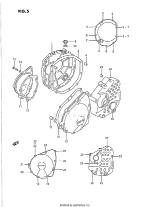 Crankcase Cover Schematic