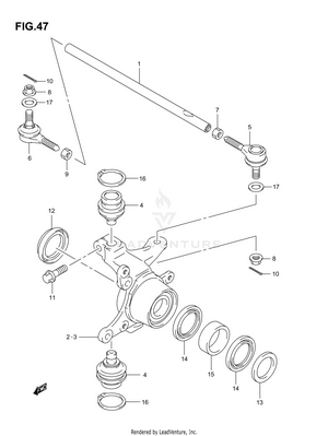 Steering Knuckle Schematic