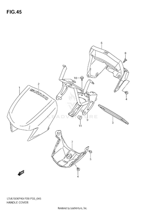 Handle Cover Schematic