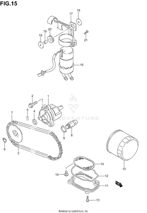 Oil Pump - Fuel Pump Schematic