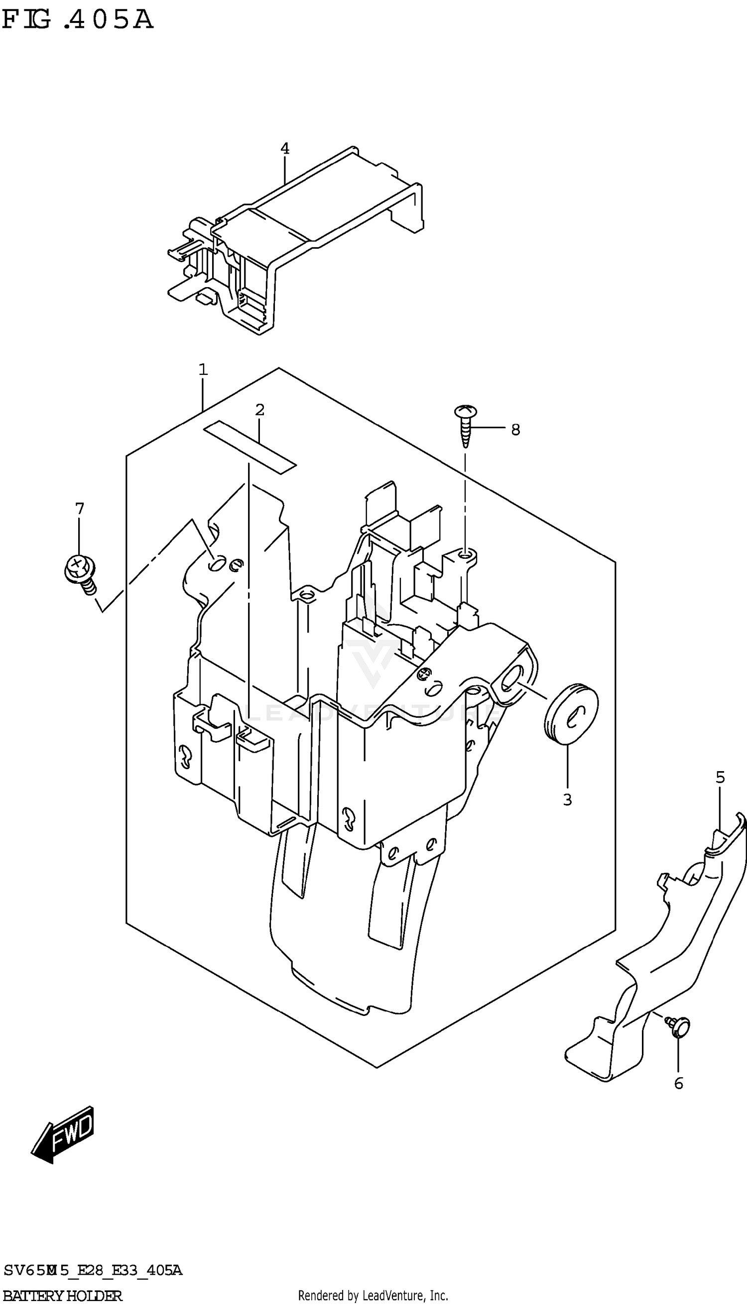 BATTERY HOLDER