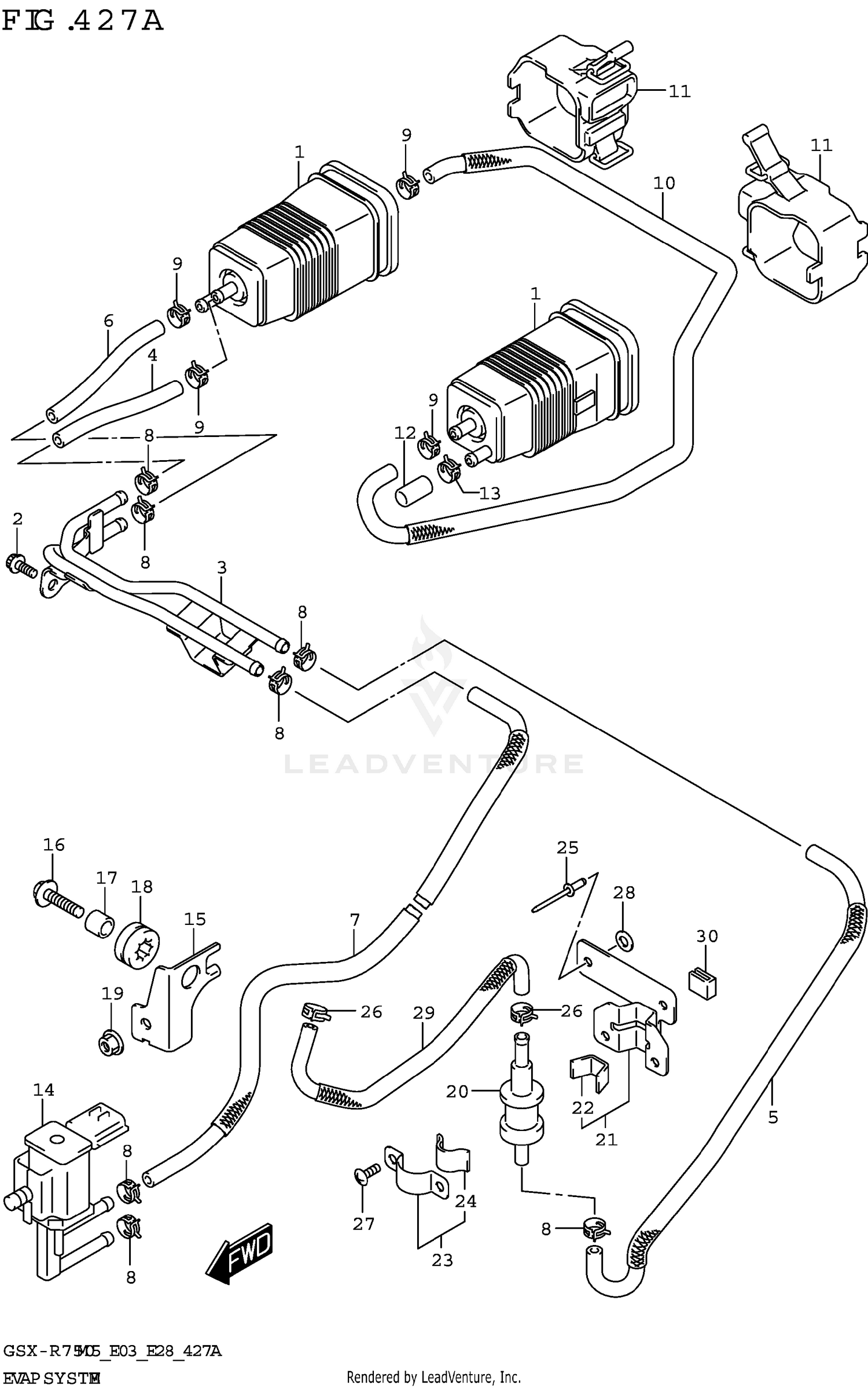 EVAP SYSTEM (E33)