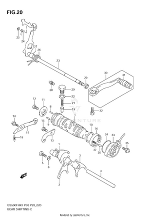 Gear Shifting Schematic
