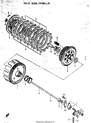 Clutch (ts185k Schematic