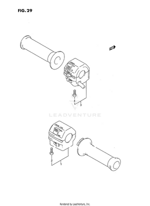 Handle Switch (model J) Schematic