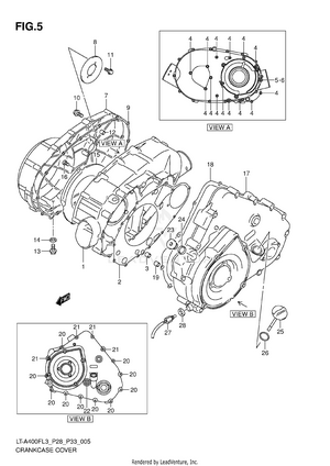 Crankcase Cover Schematic