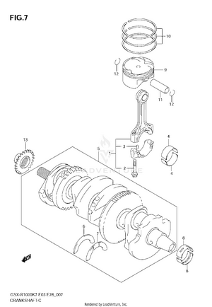 Crankshaft Schematic