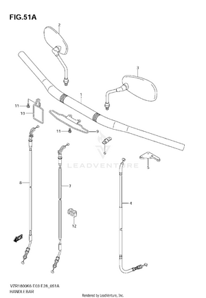 Handlebar (model K9) Schematic