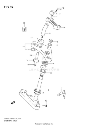 Steering Stem Schematic