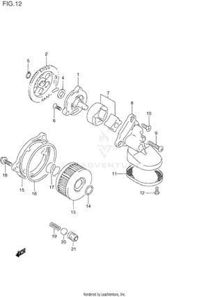 Oil Pump Schematic