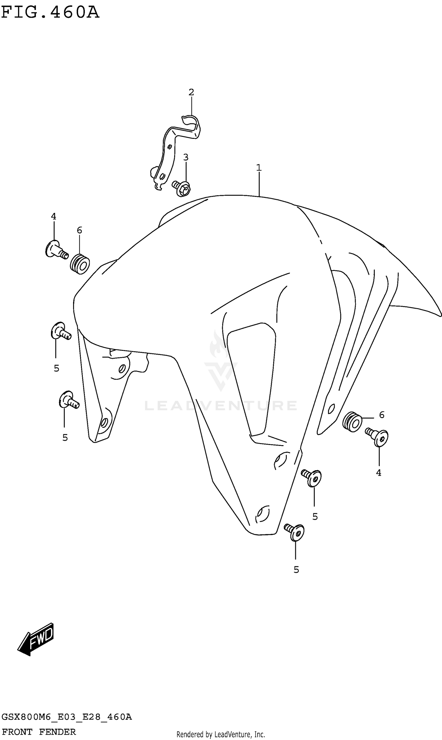 FRONT FENDER