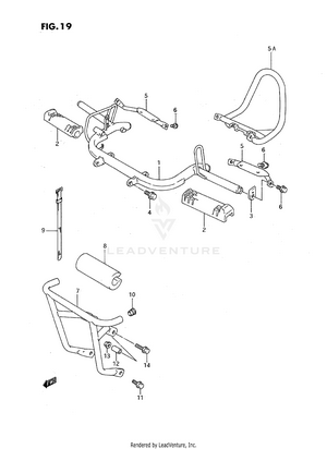 Footrest Schematic