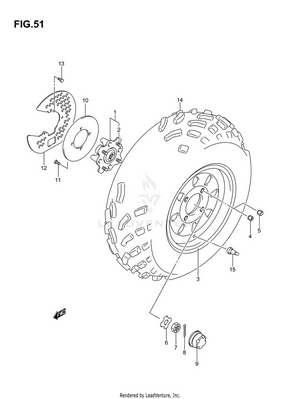 Front Wheel Schematic
