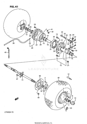 Rear Wheel Schematic