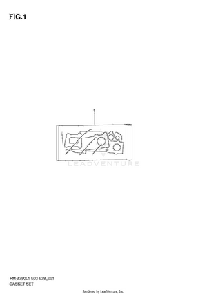 Gasket Set Schematic