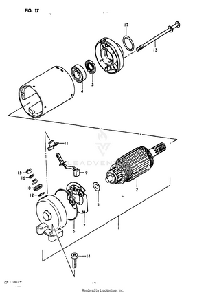 Starting Motor Schematic