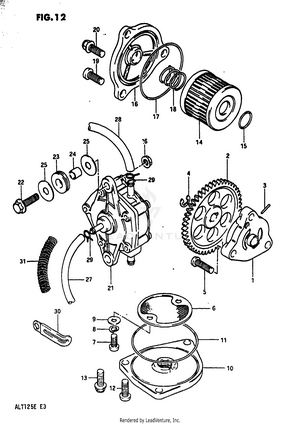 Oil Pump - Fuel Pump Schematic