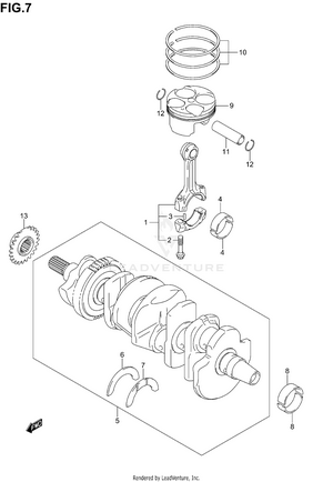Crankshaft Schematic
