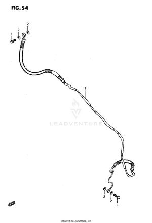 Clutch Hose Schematic