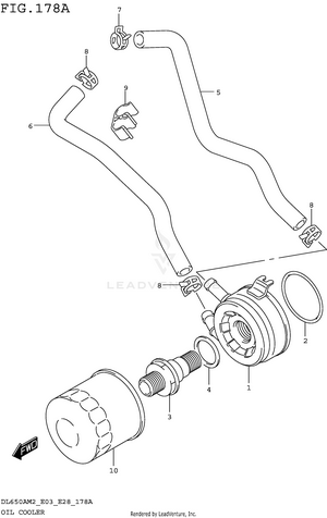 Oil Cooler Schematic