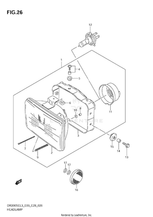 Headlamp Schematic