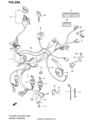 Wiring Harness (model K1/k2) Schematic