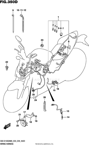 Wiring Harness (e28) Schematic