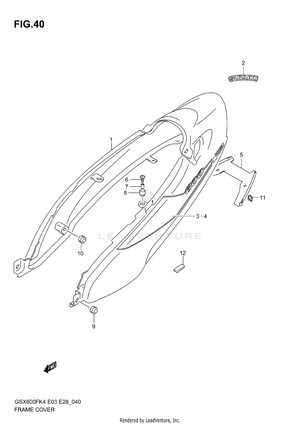 Frame Cover (model K4) Schematic