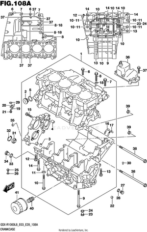 Crankcase Schematic