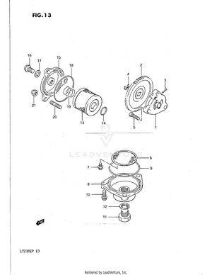 Oil Pump - Fuel Pump Schematic