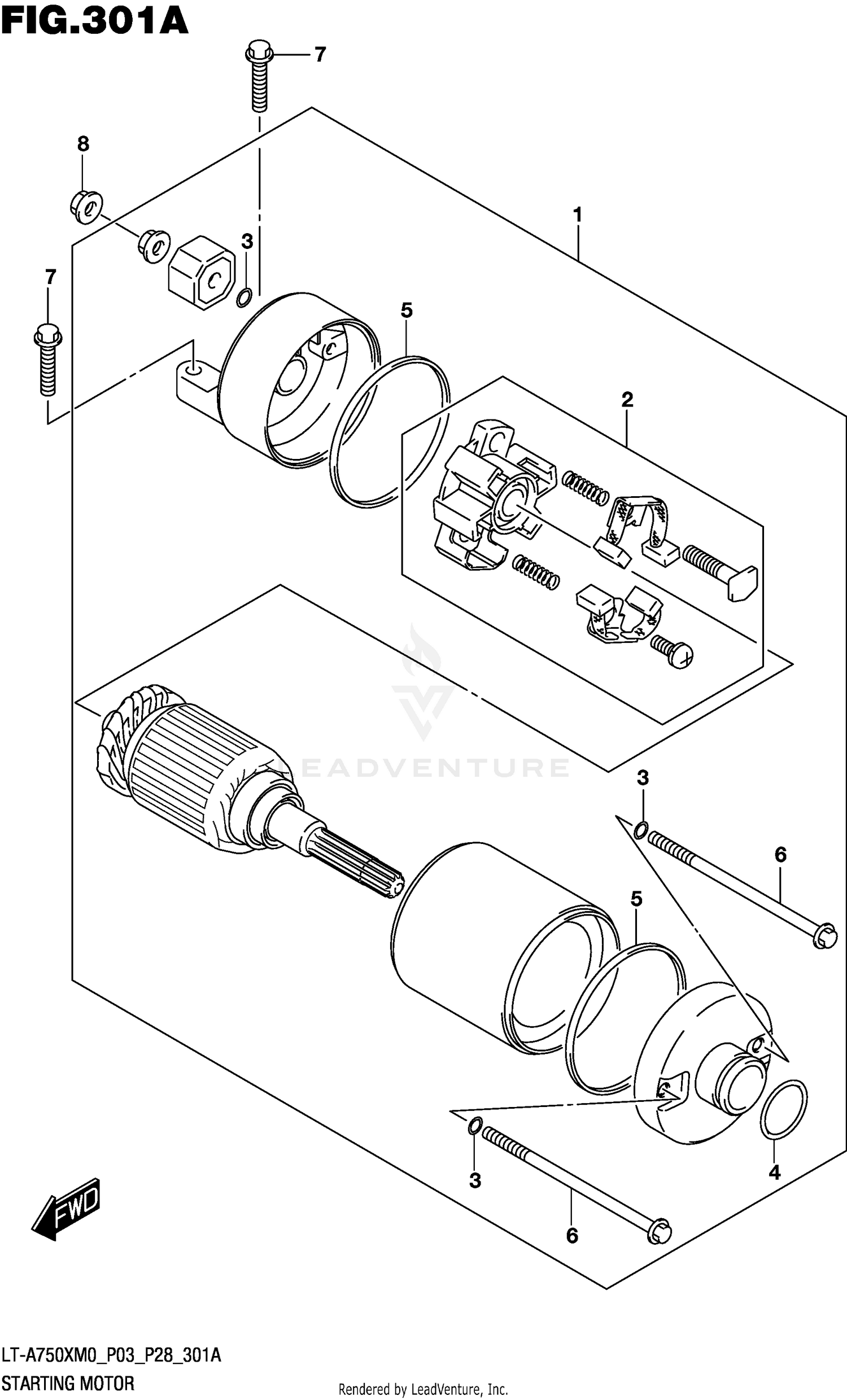 STARTING MOTOR