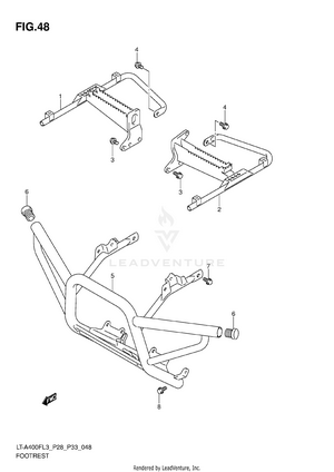 Footrest Schematic