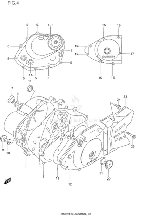 Crankcase Cover Schematic