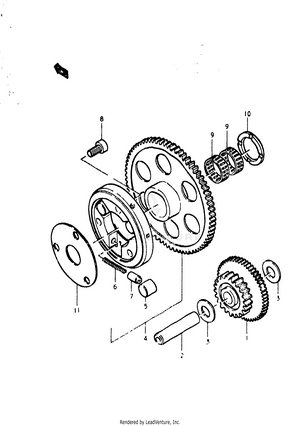 Starter Clutch Schematic