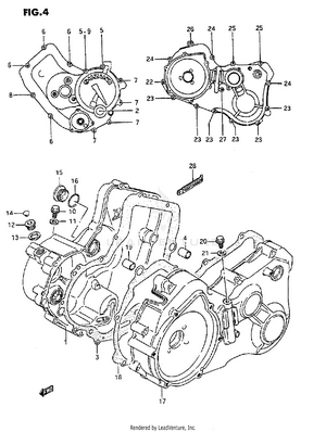 Crankcase Cover Schematic