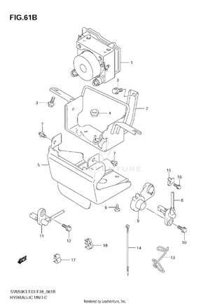 Hydraulic Unit(sv650ak7/sak7) Schematic