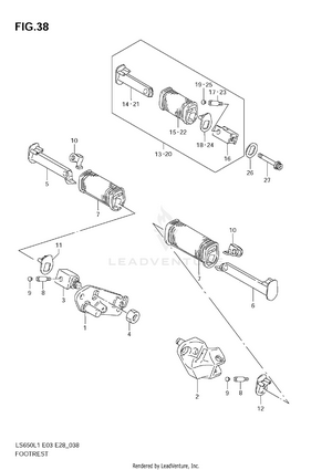 Footrest Schematic
