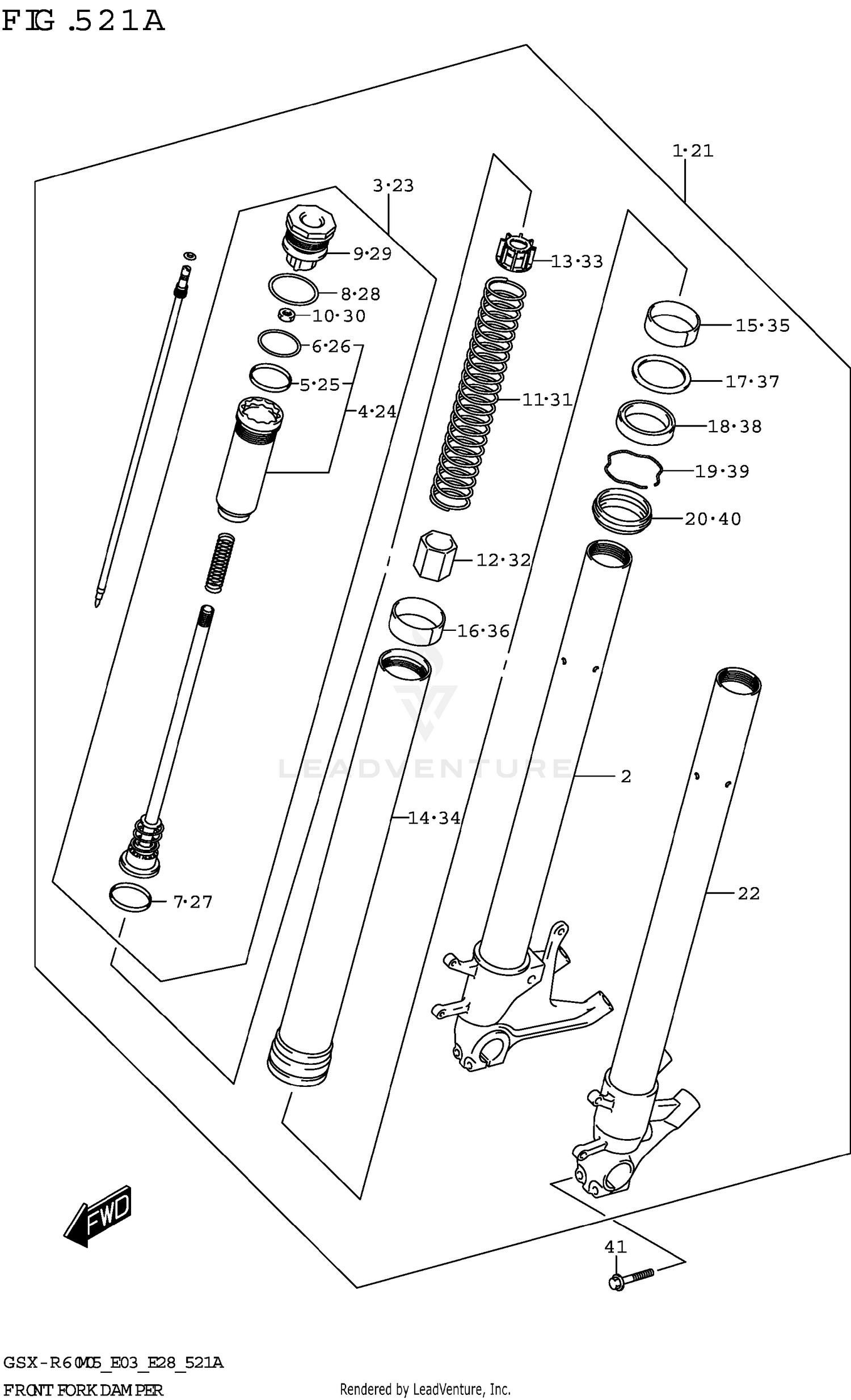 FRONT FORK DAMPER