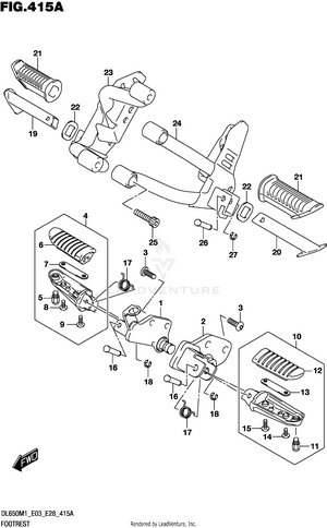 Footrest Schematic