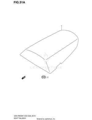 Seat Tail Box (model K2) Schematic