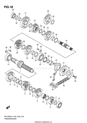 Transmission Schematic