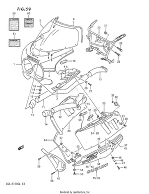 Cowling (model L 3sh) Schematic
