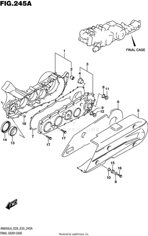 Final Gear Case Schematic