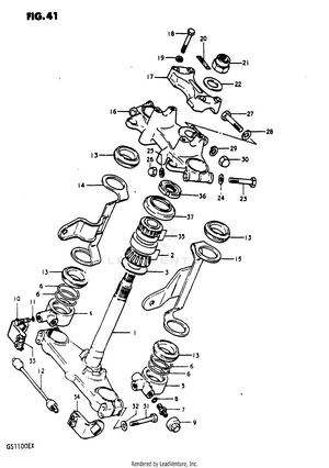 Steering Stem Schematic