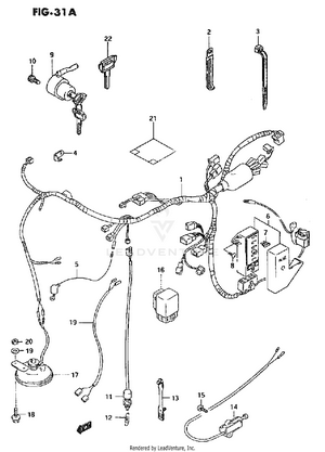 Wiring Harness (model T) Schematic
