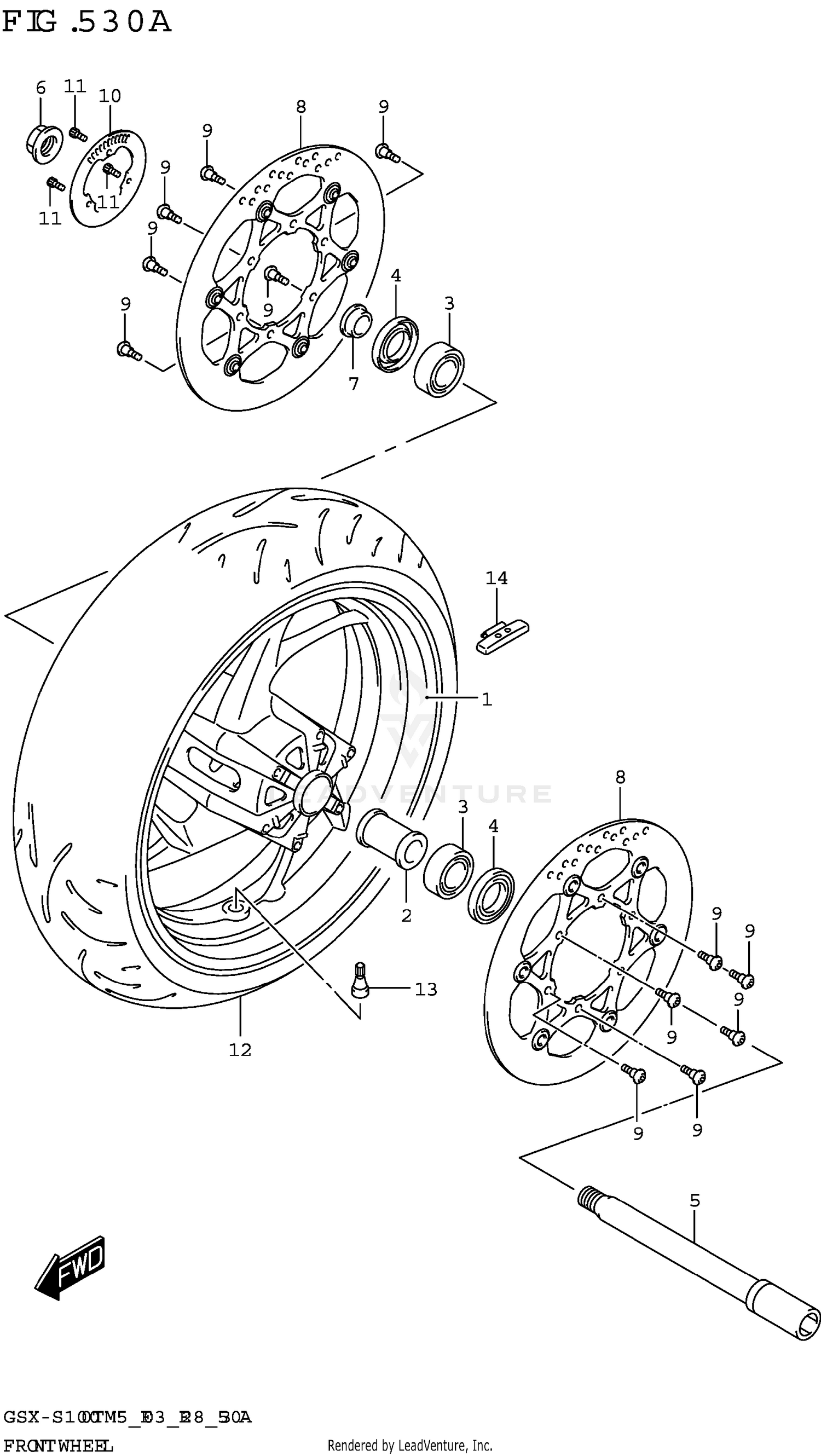 FRONT WHEEL