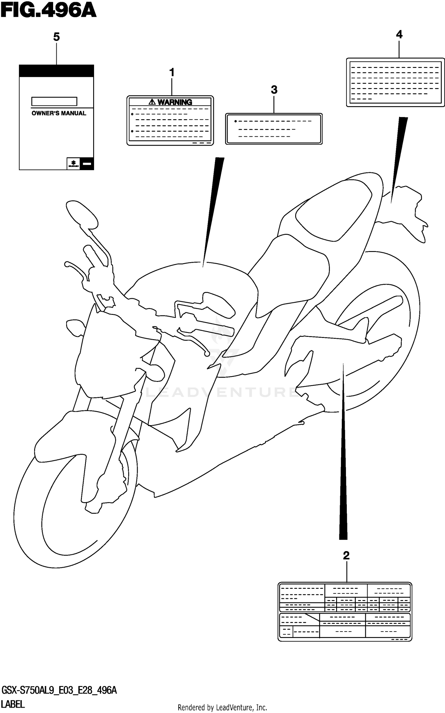 LABEL (GSX-S750ZL9 E03)